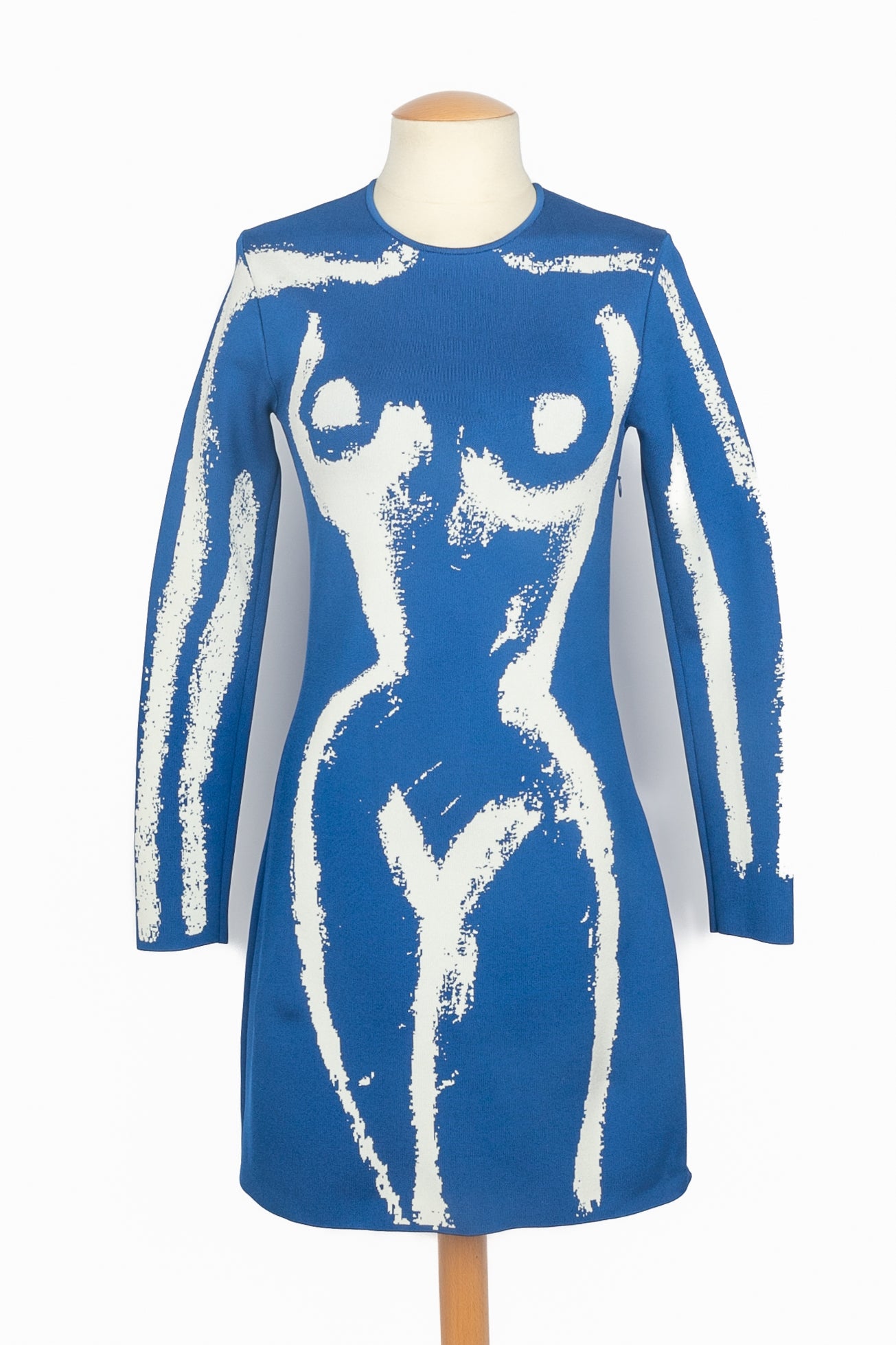 Robe "Trompe l'oeil" Schiaparelli Eté 2023