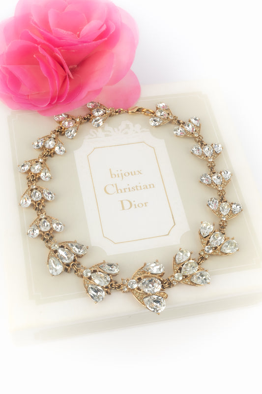 Collier abeilles Dior