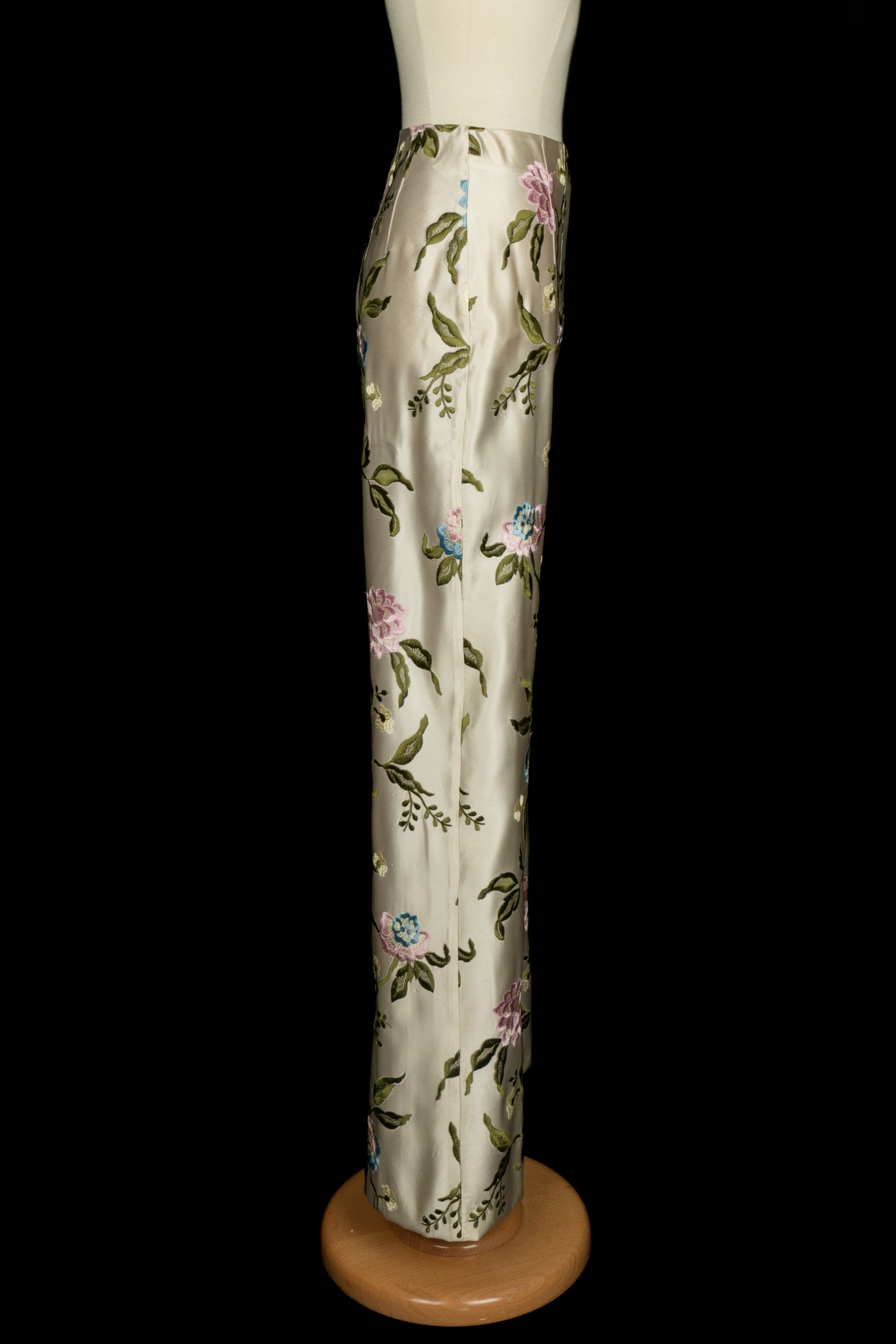 Pantalon fleuri Giorgio Armani