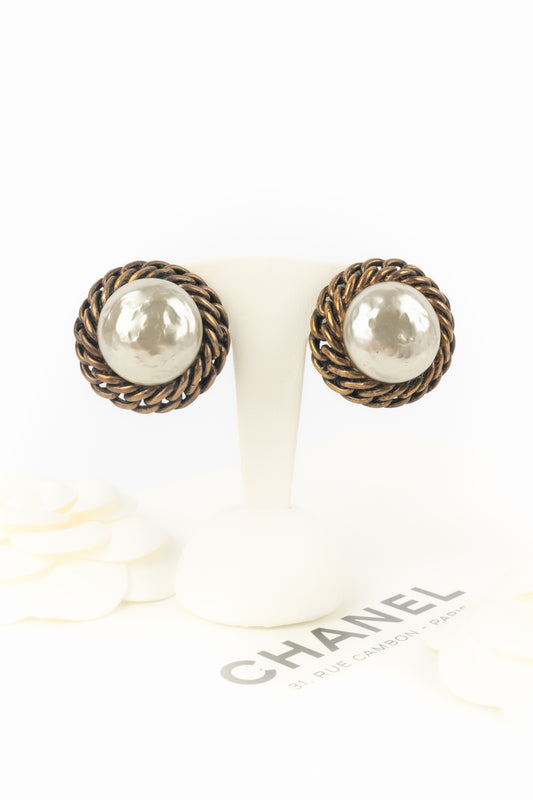 Boucles d'oreilles Chanel Haute Couture