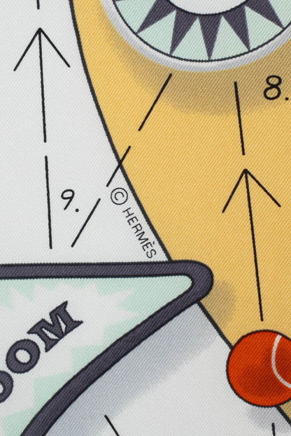 Carré / Foulard "Tea for two" Hermès