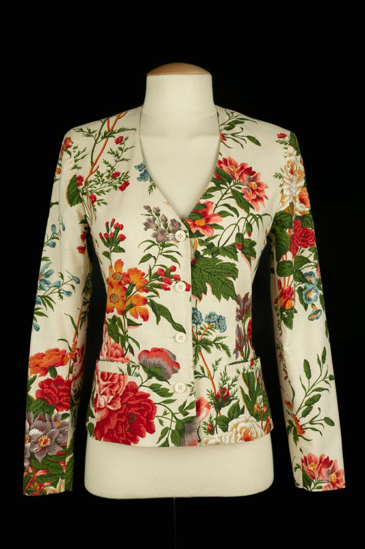 Veste fleurie Cacharel