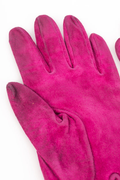 Gants roses Christian Lacroix