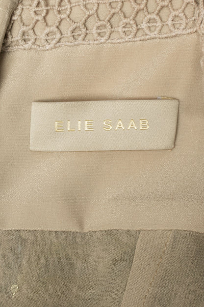 Robe brodée Elie Saab Printemps 2025