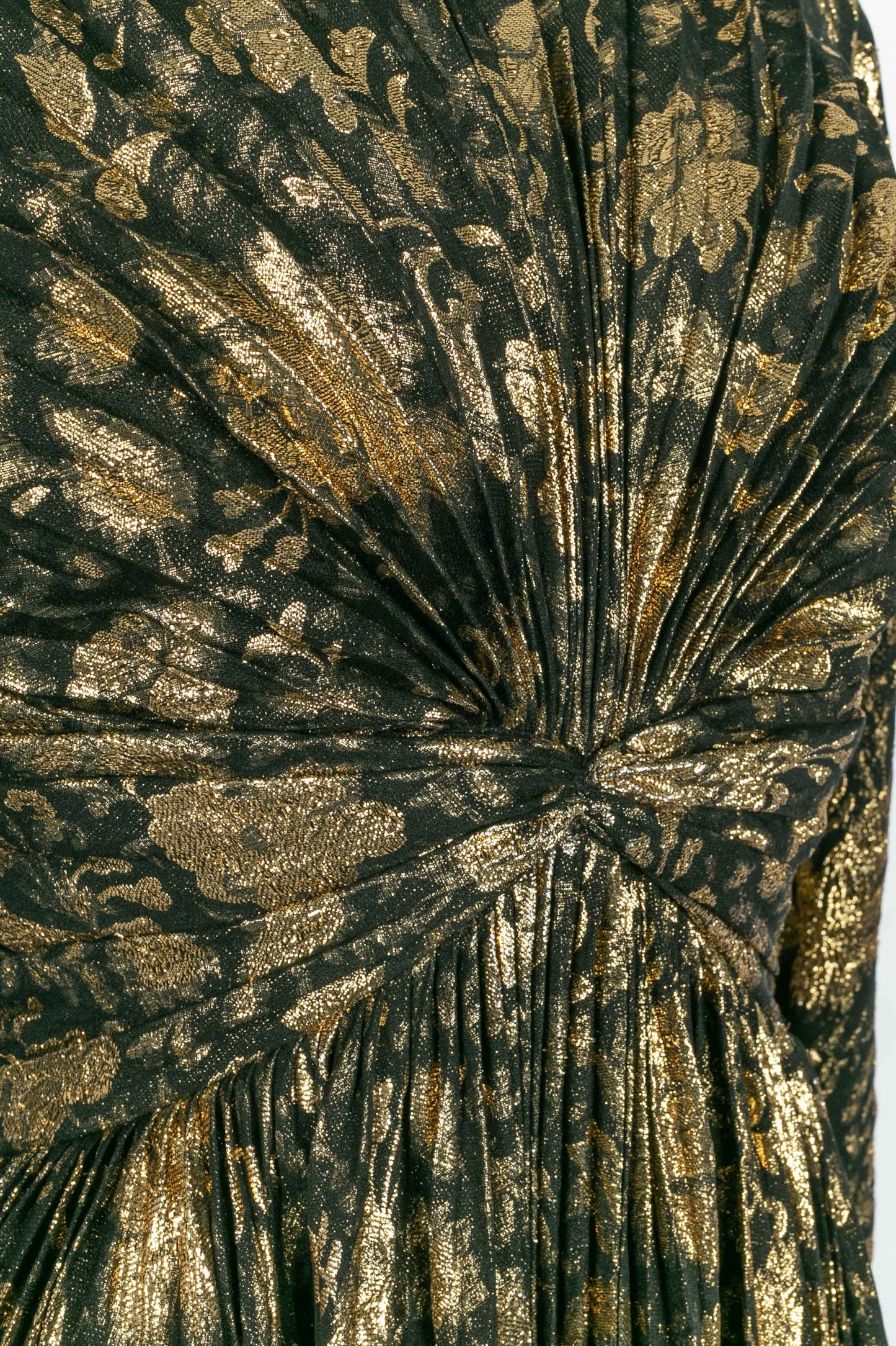 Robe en lamé Nina Ricci