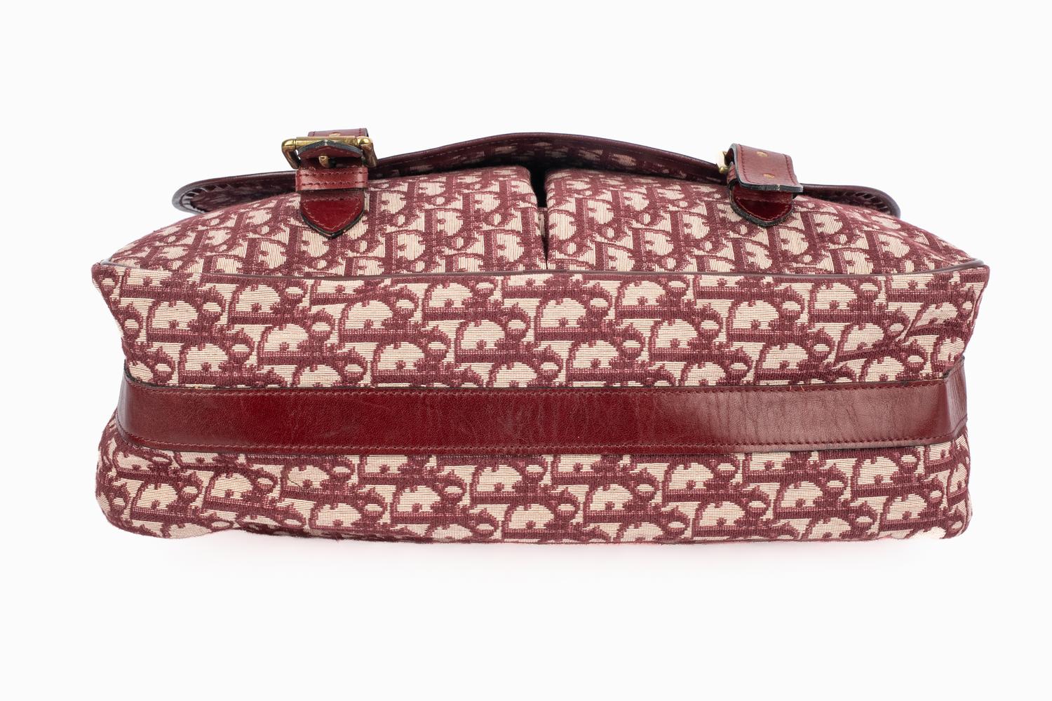 Sac Messenger Christian Dior 1980's