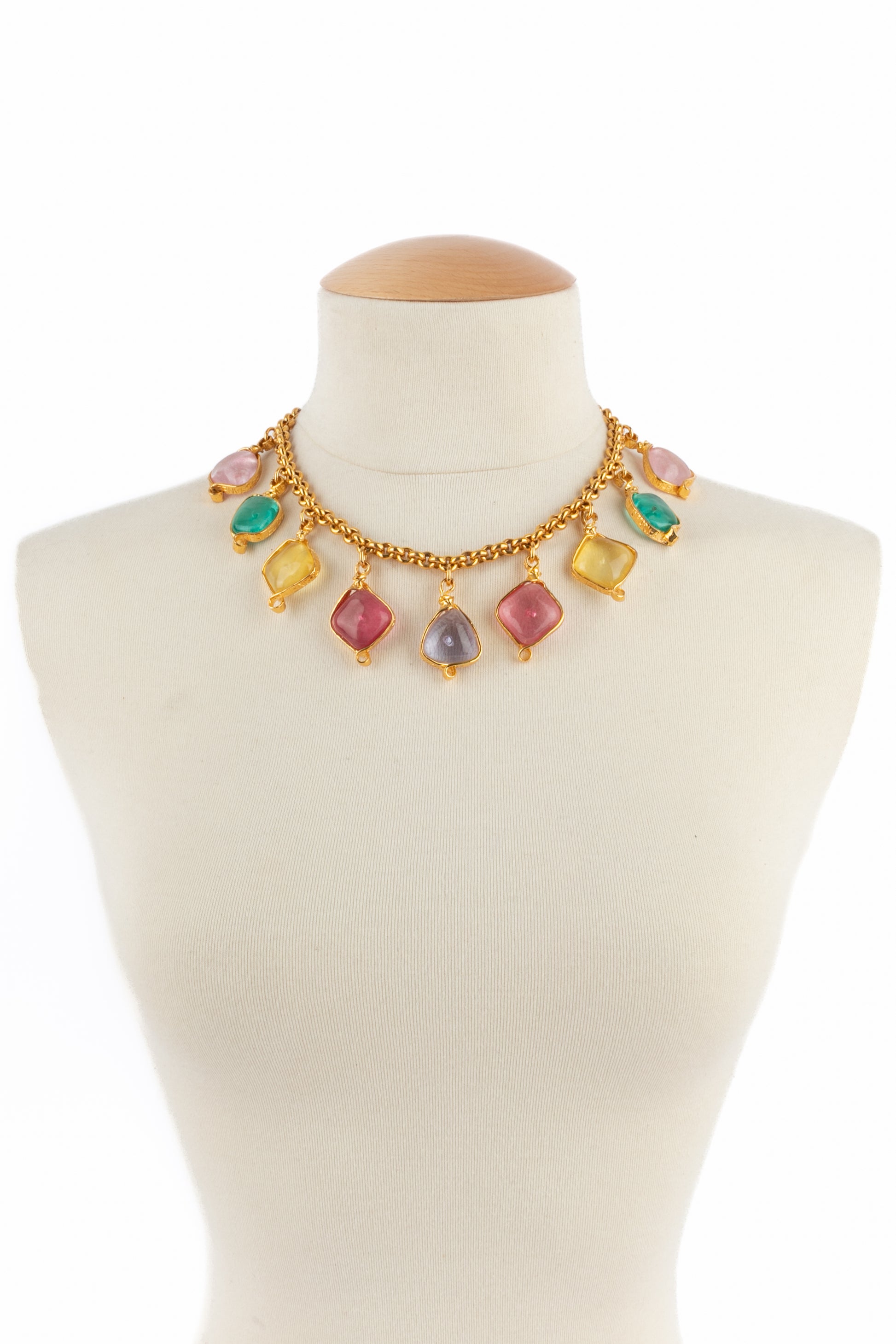 Collier pastel Chanel Printemps 1996