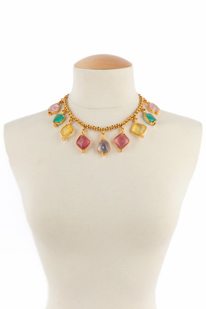 Collier pastel Chanel Printemps 1996