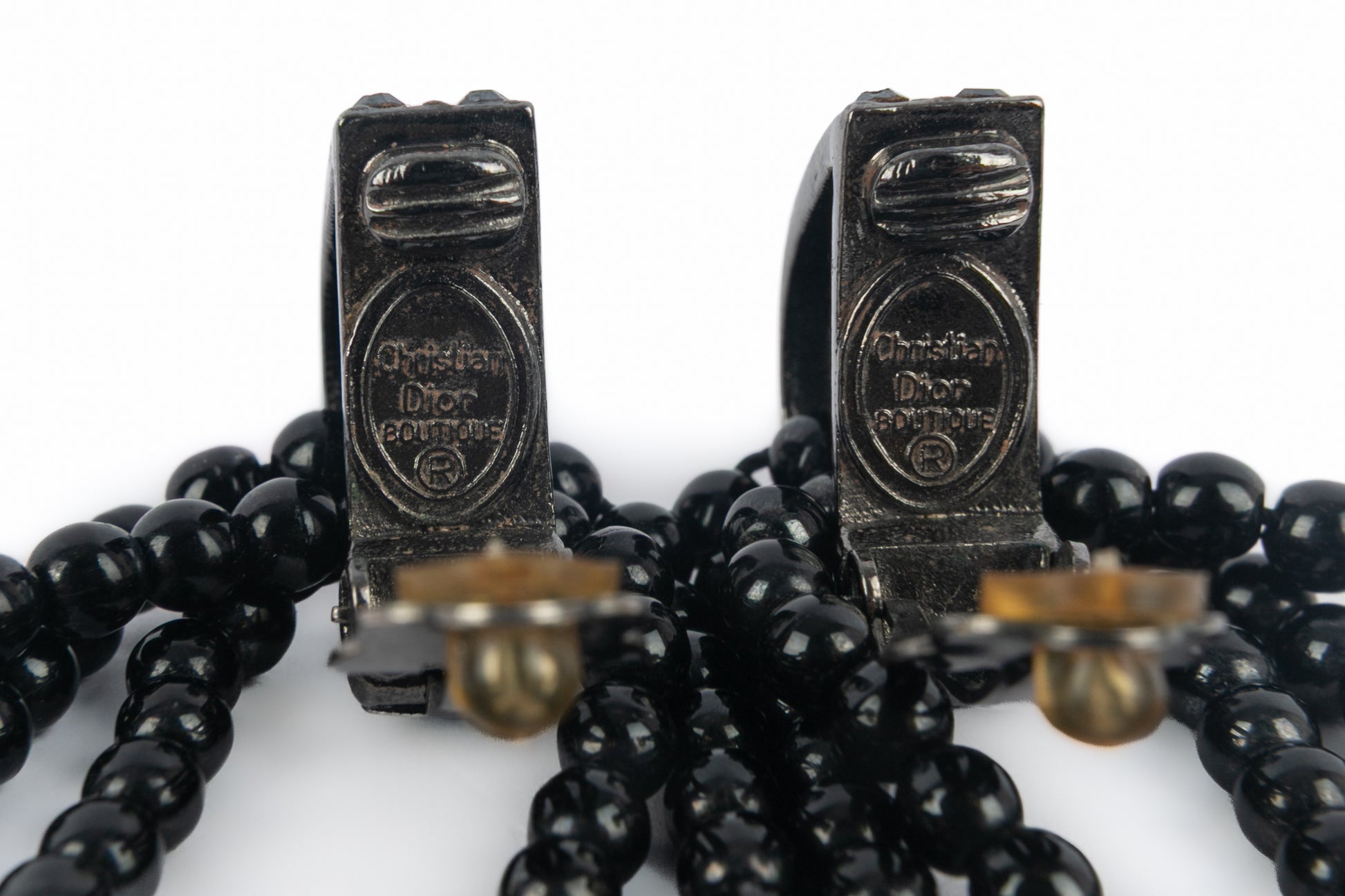 Boucles d'oreilles Christian Dior 2000's