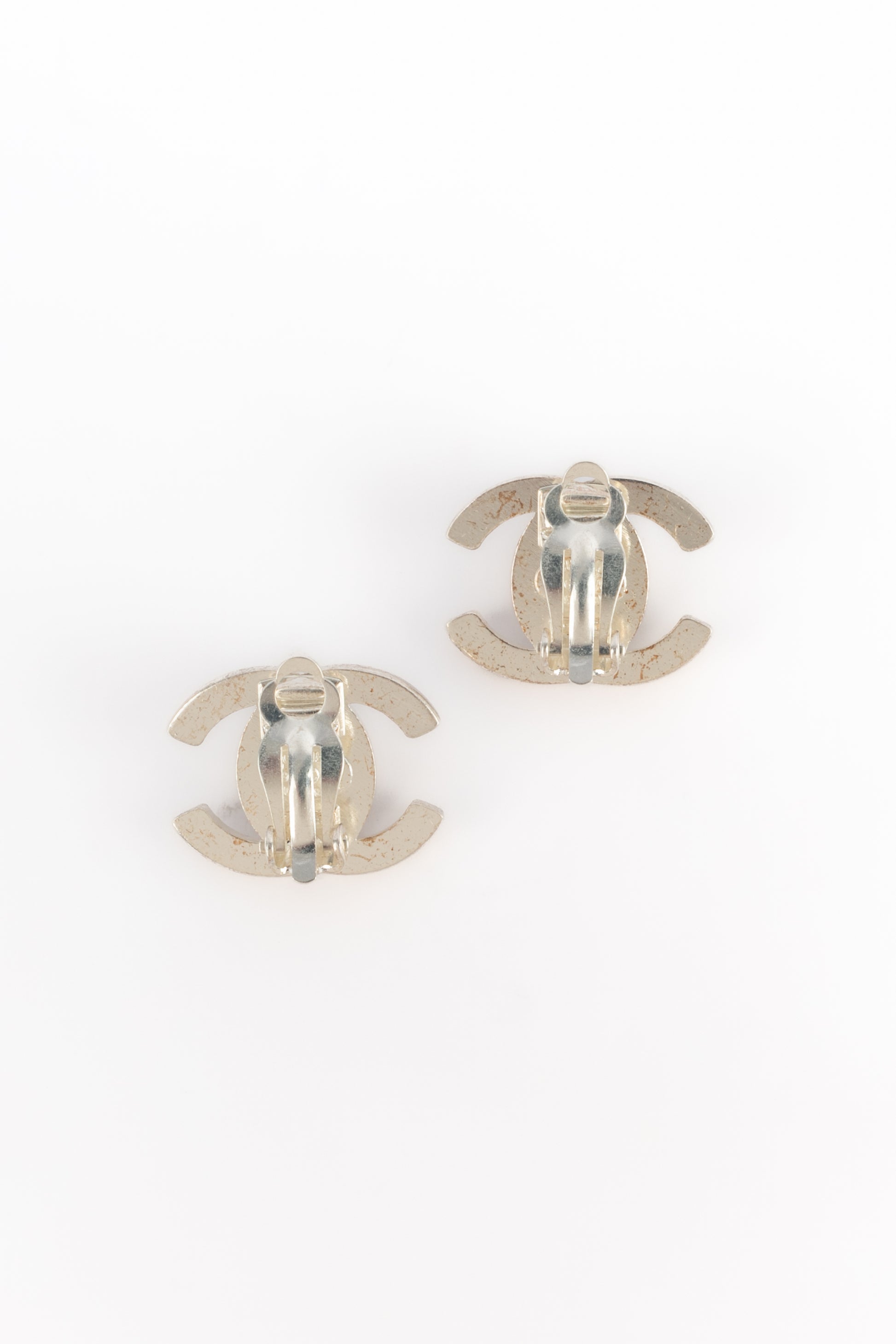 Boucles d'oreilles tourniquet Chanel Hiver 1996