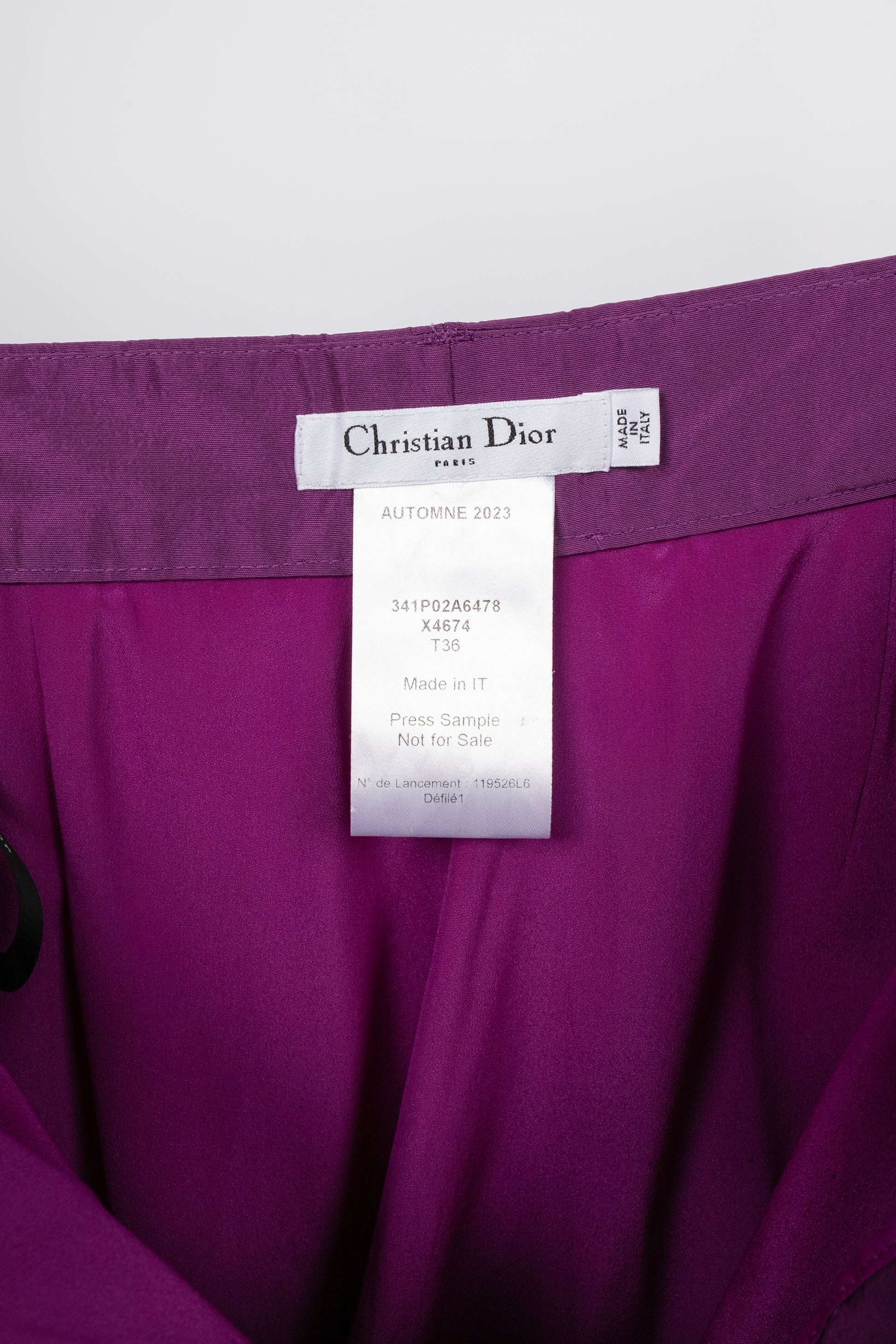 Pantalon Christian Dior 