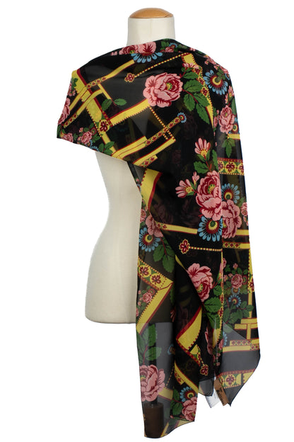 Étole "Mapping the World" John Galliano Hiver 2004