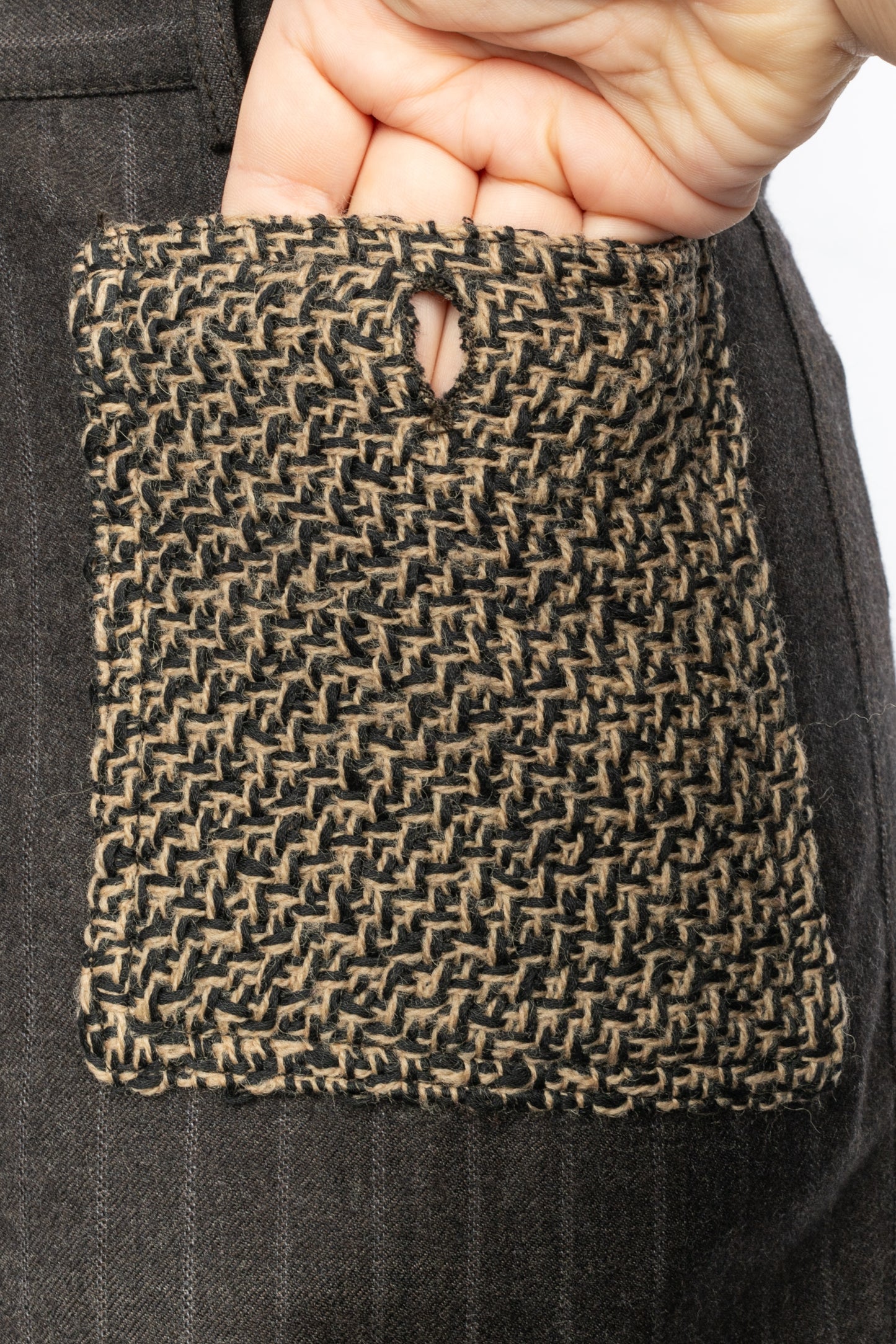 Pantalon en laine Chanel Automne 2004