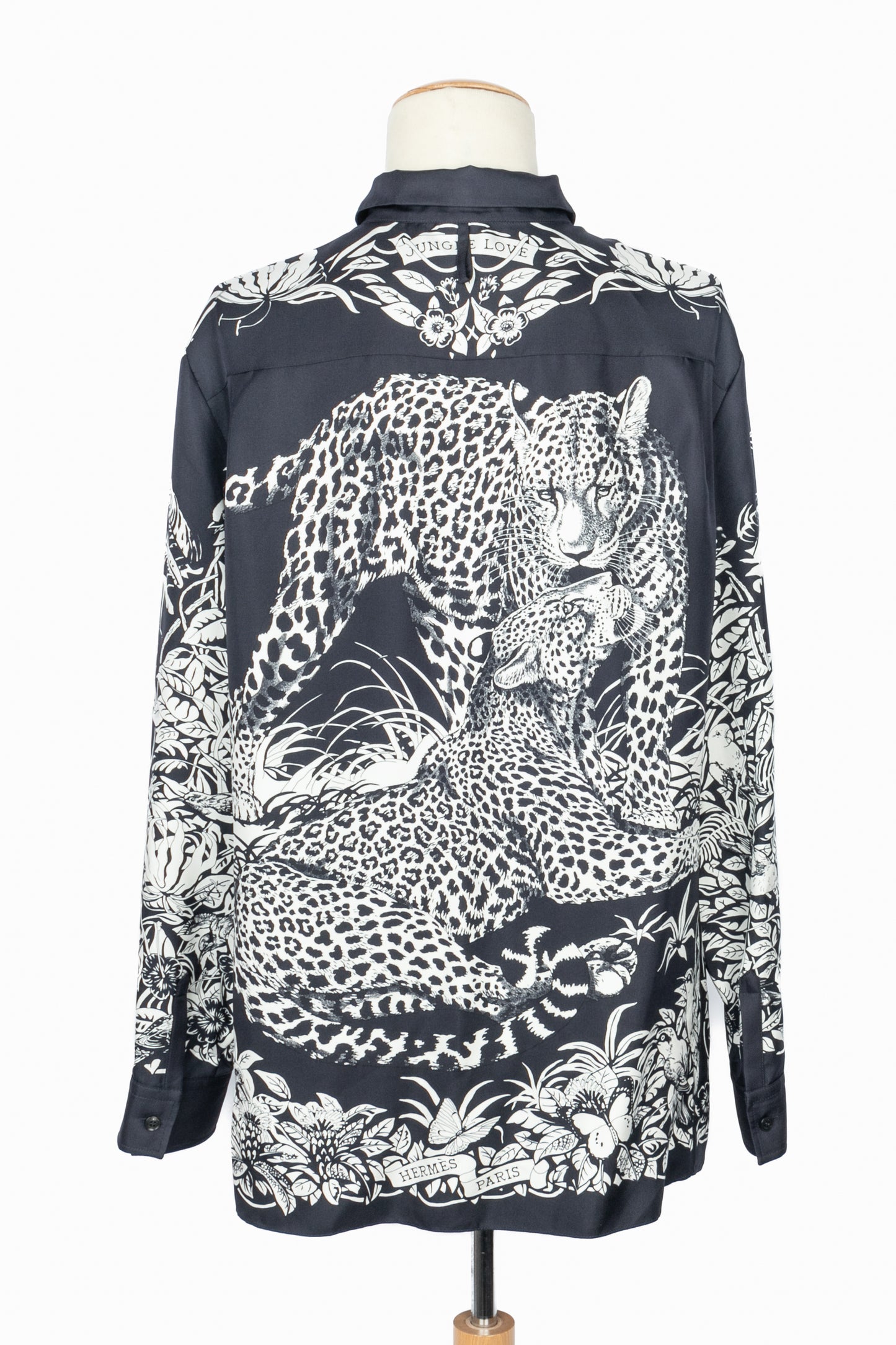 Chemise Hermès "Jungle Love"