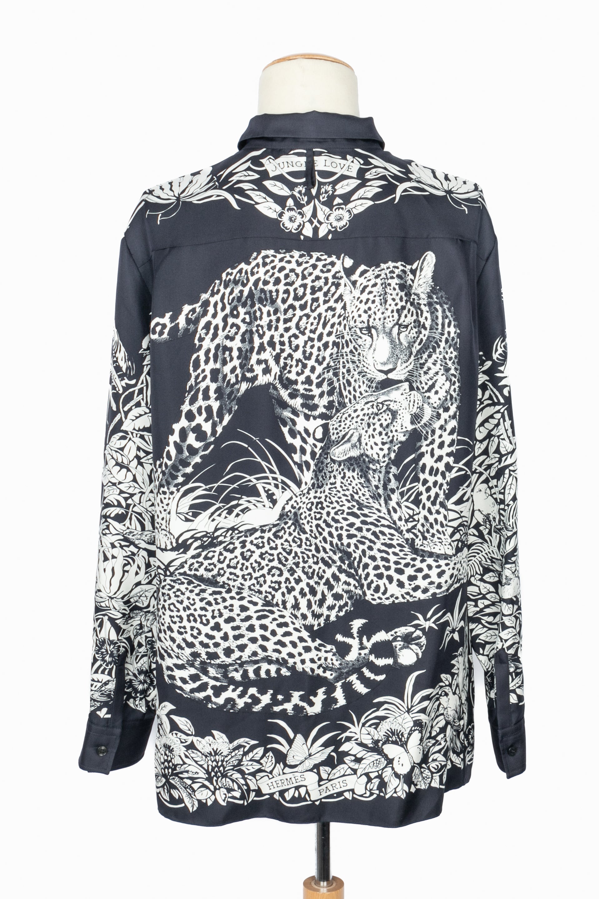 Chemise Hermès "Jungle Love"