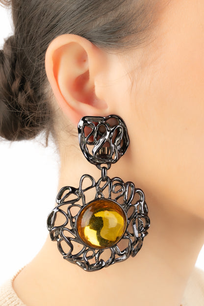 Boucles d'oreilles Yves Saint Laurent
