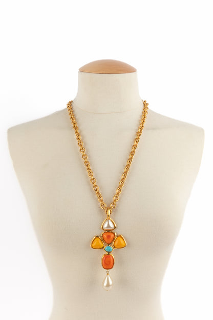 Collier pendentif Chanel Printemps 1993