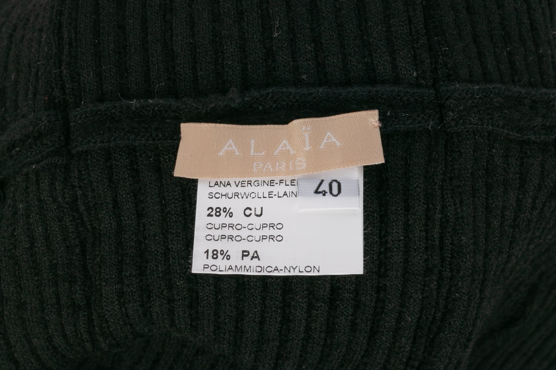 Jupe Alaïa Hiver 2010