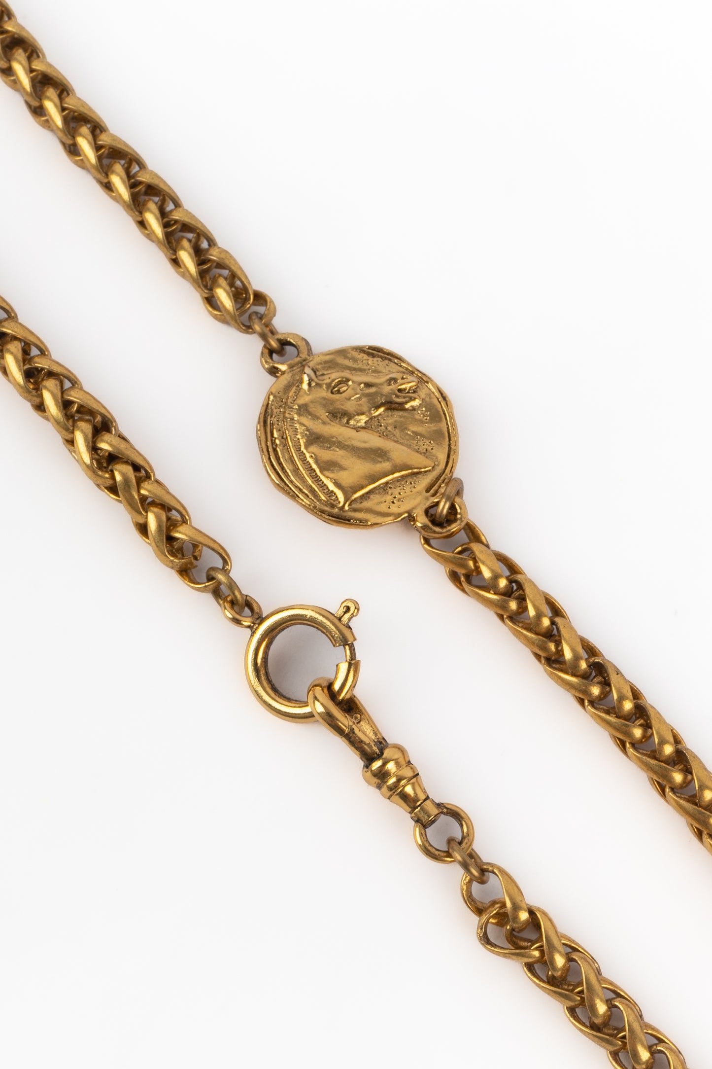 Collier fleurs Chanel 1980's