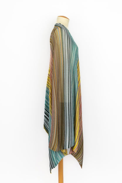 Gilet façon cape Missoni