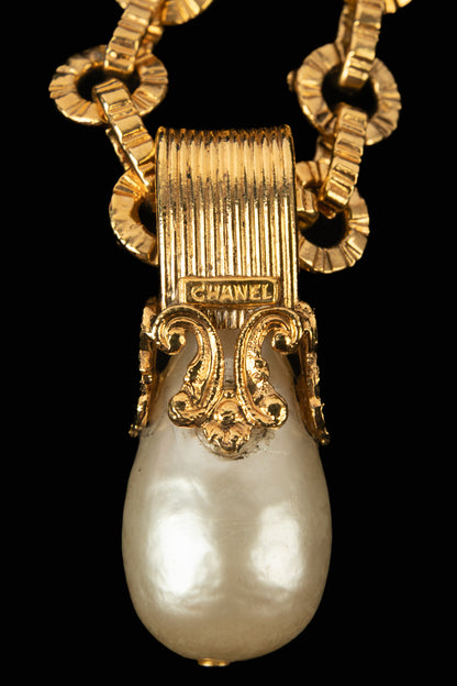 Collier pendentif Chanel 1960's