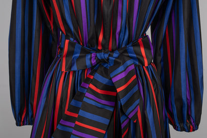 Robe à rayures Lanvin