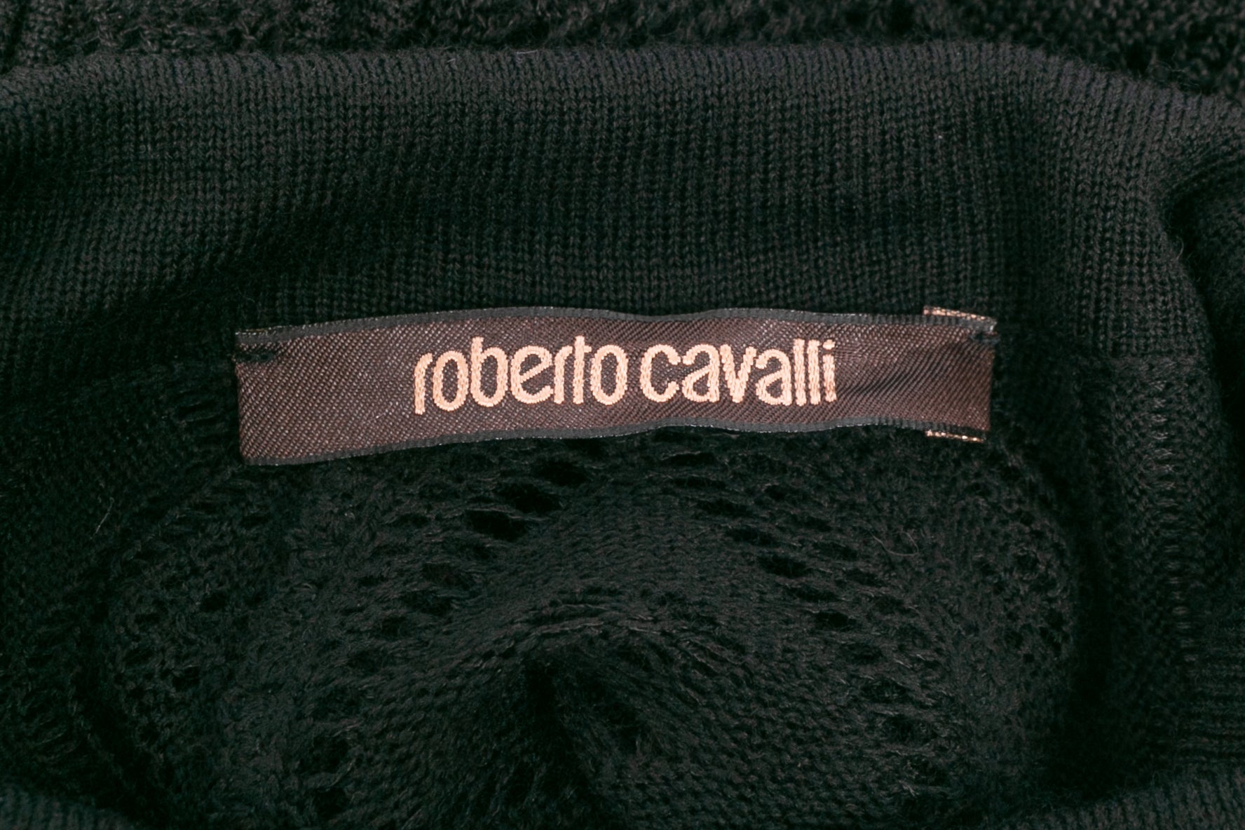 Robe noire Roberto Cavalli