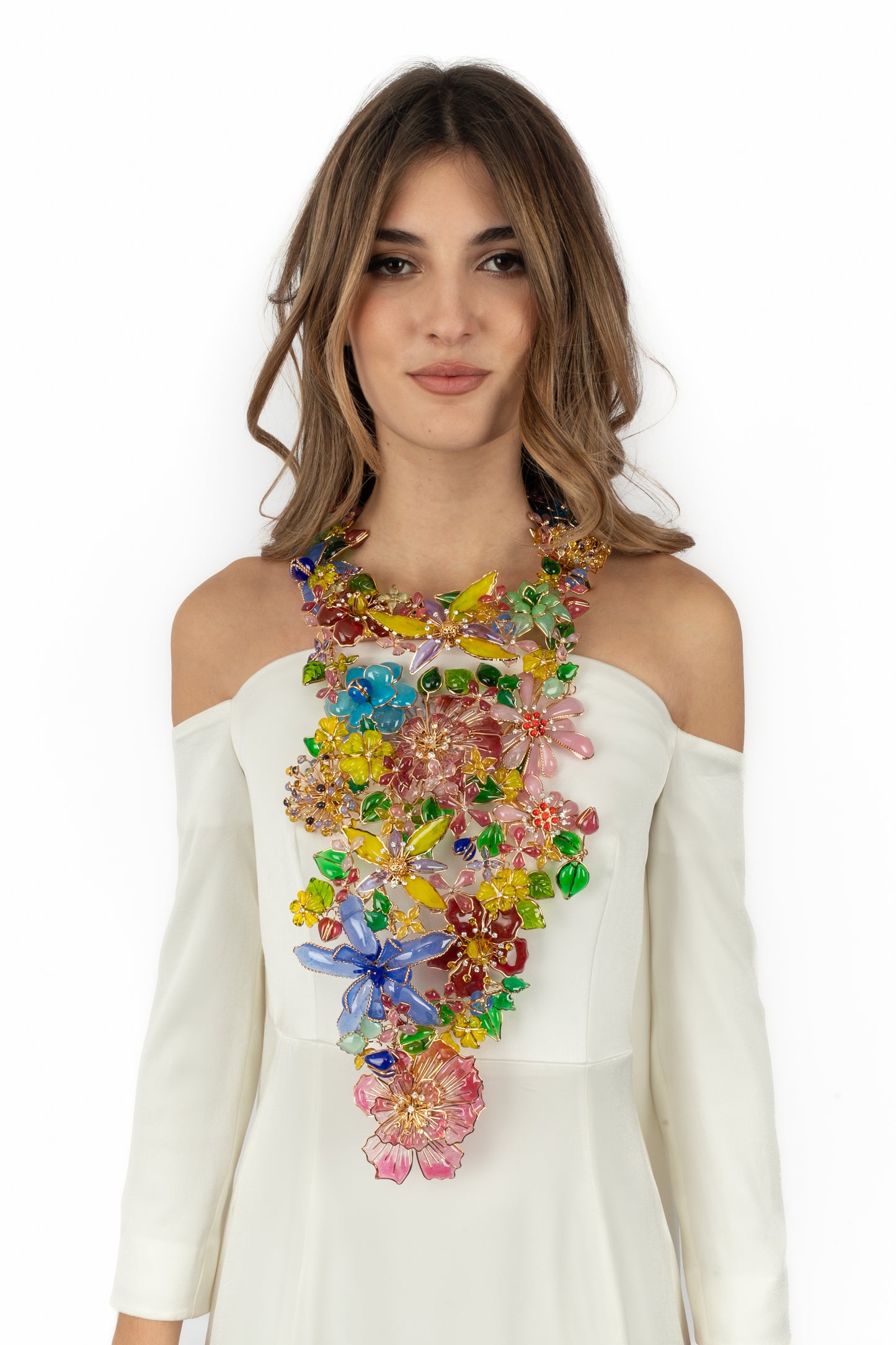 Imposant et rare collier Augustine