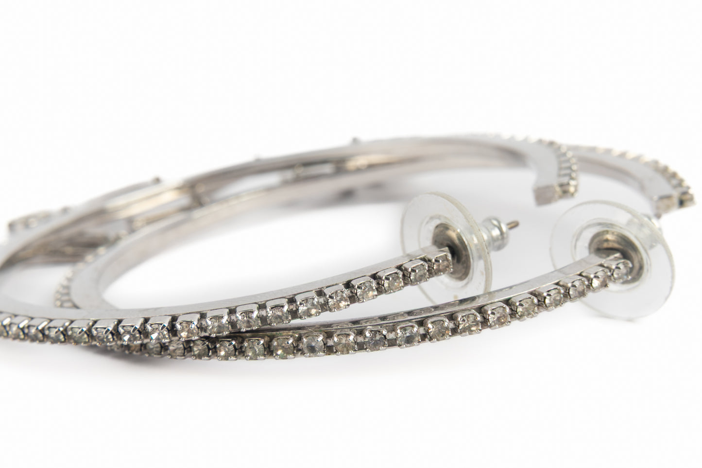 Boucles d'oreilles créoles Christian Dior 