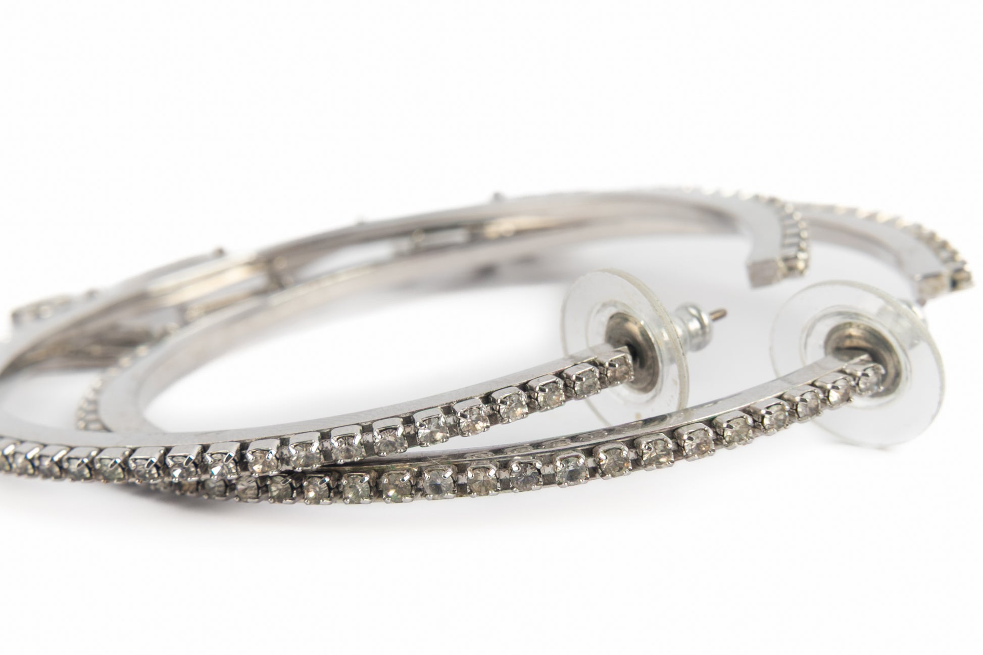 Boucles d'oreilles créoles Christian Dior 