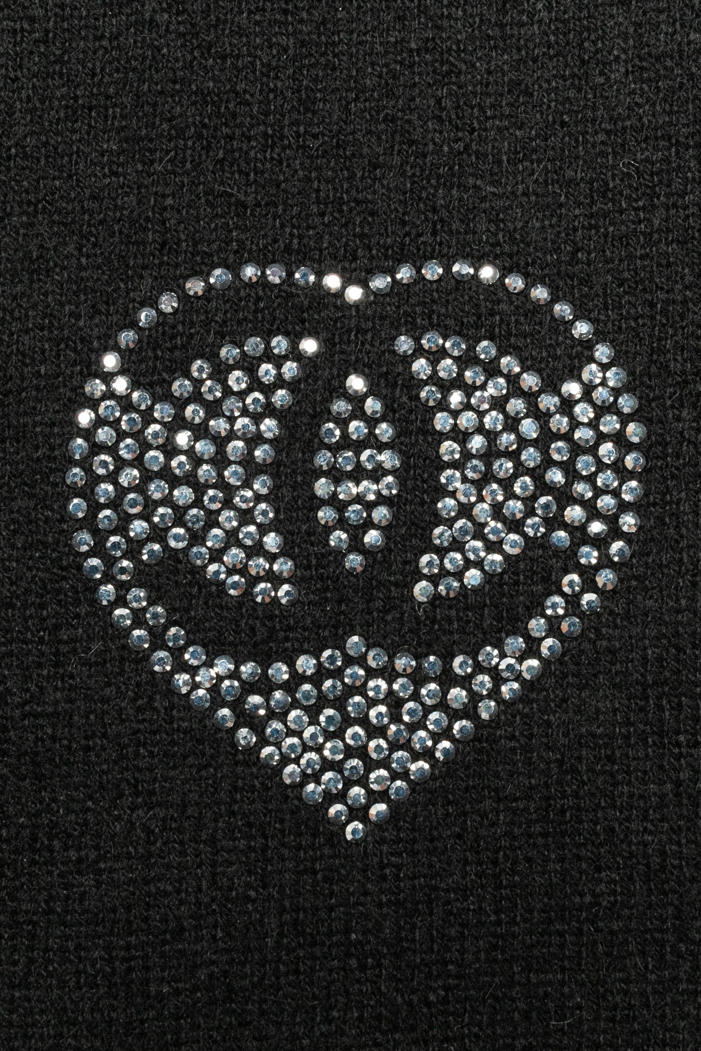 Écharpe noire Chanel