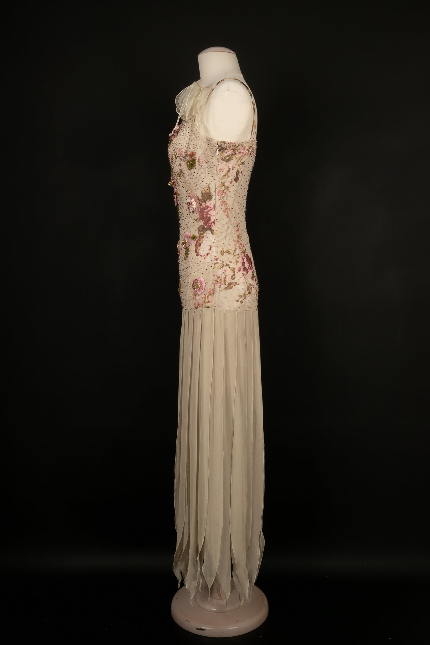 Robe fleurie Dior