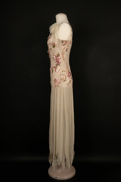 Robe fleurie Dior