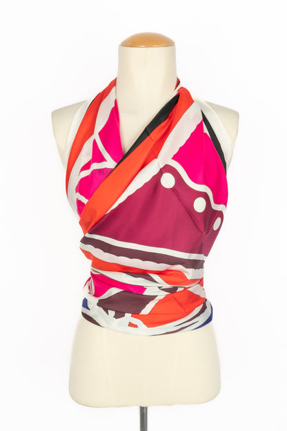 Foulard "Robe du soir pop" Hermès