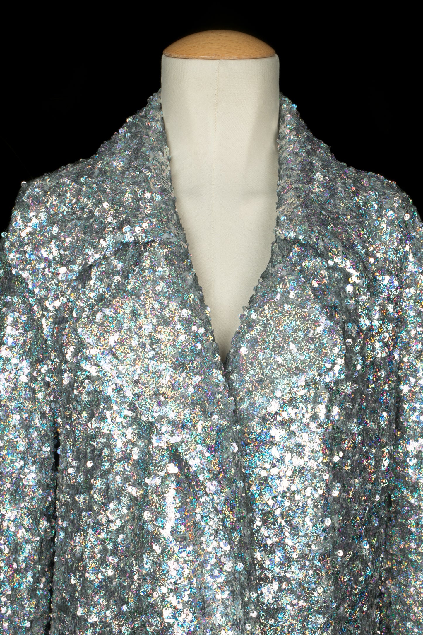 Manteau à paillettes Dries Van Noten Automne 2022