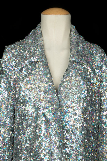 Manteau à paillettes Dries Van Noten Automne 2022