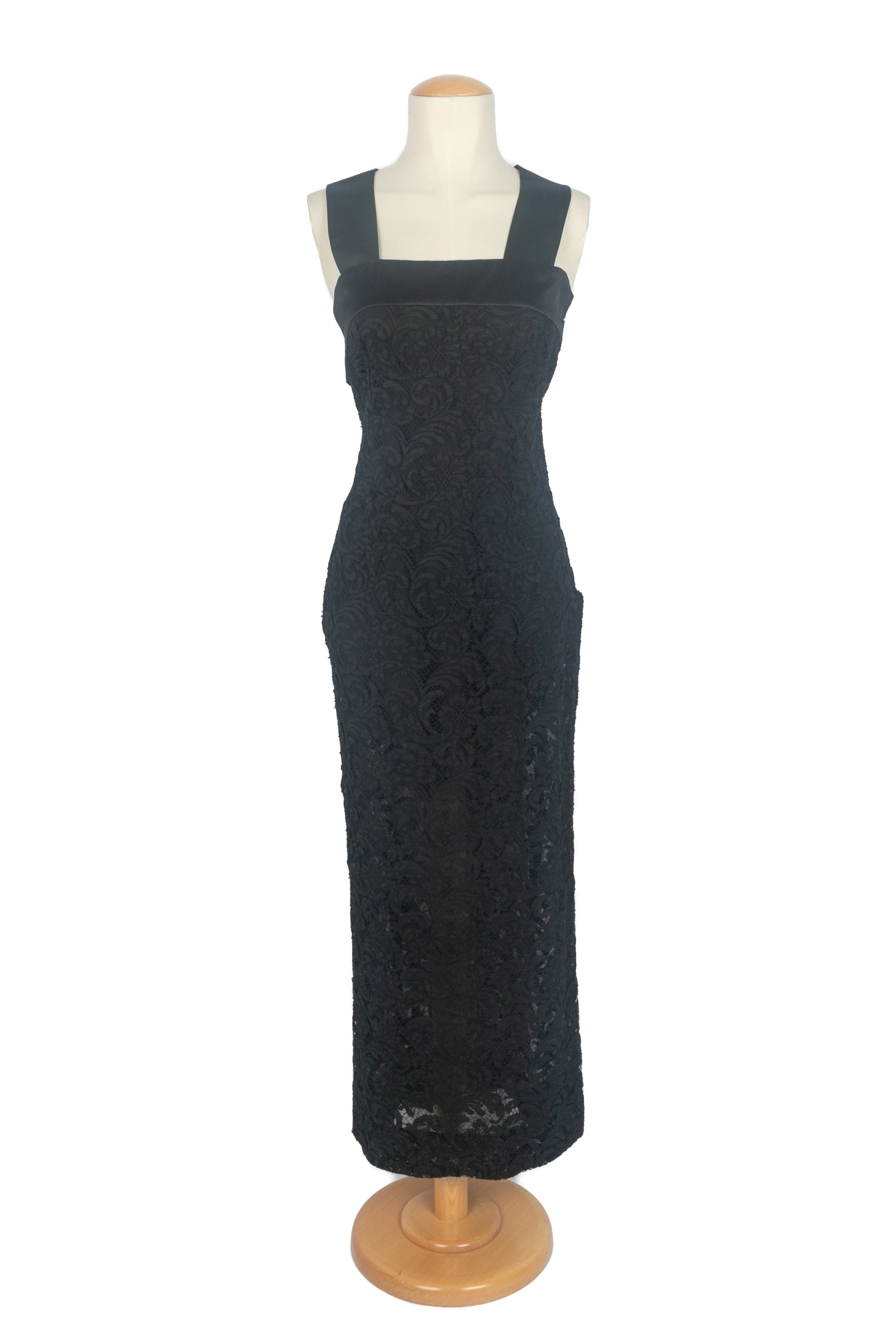 Lace sheath dress 1950s-1960s Les Merveilles De Babellou Lace sheath dress 1950s-1960s Les Merveilles De Babellou