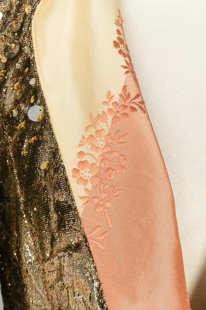 Veste dorée Carven Haute Couture Automne 2004-2005