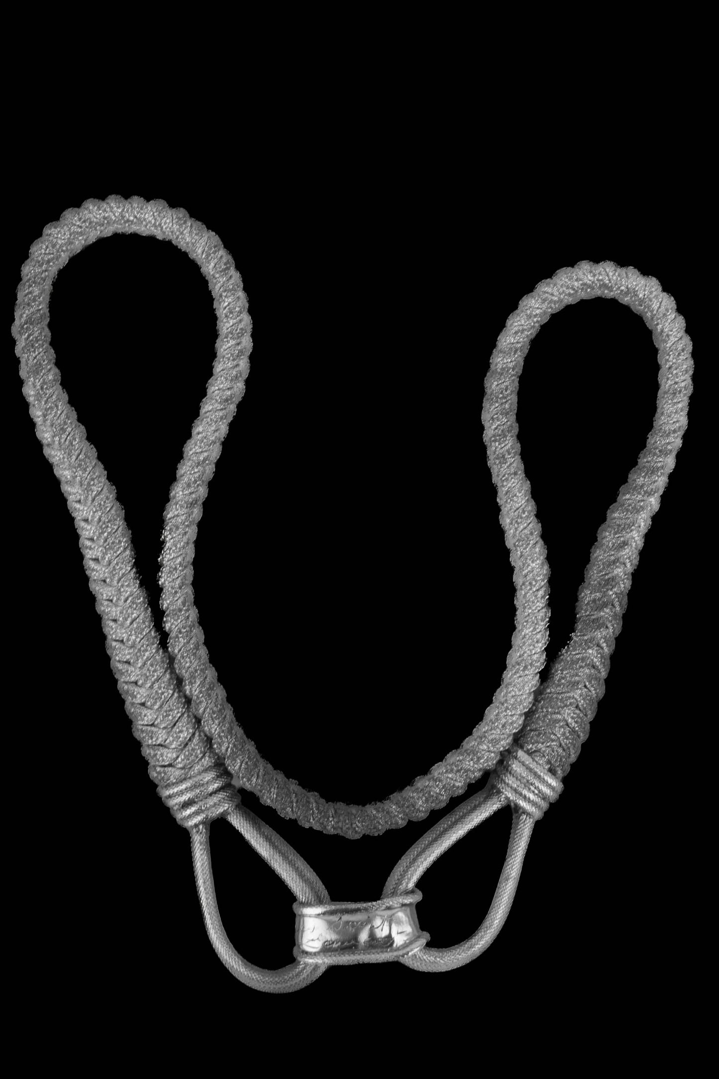 Ceinture argenté Yves Saint Laurent