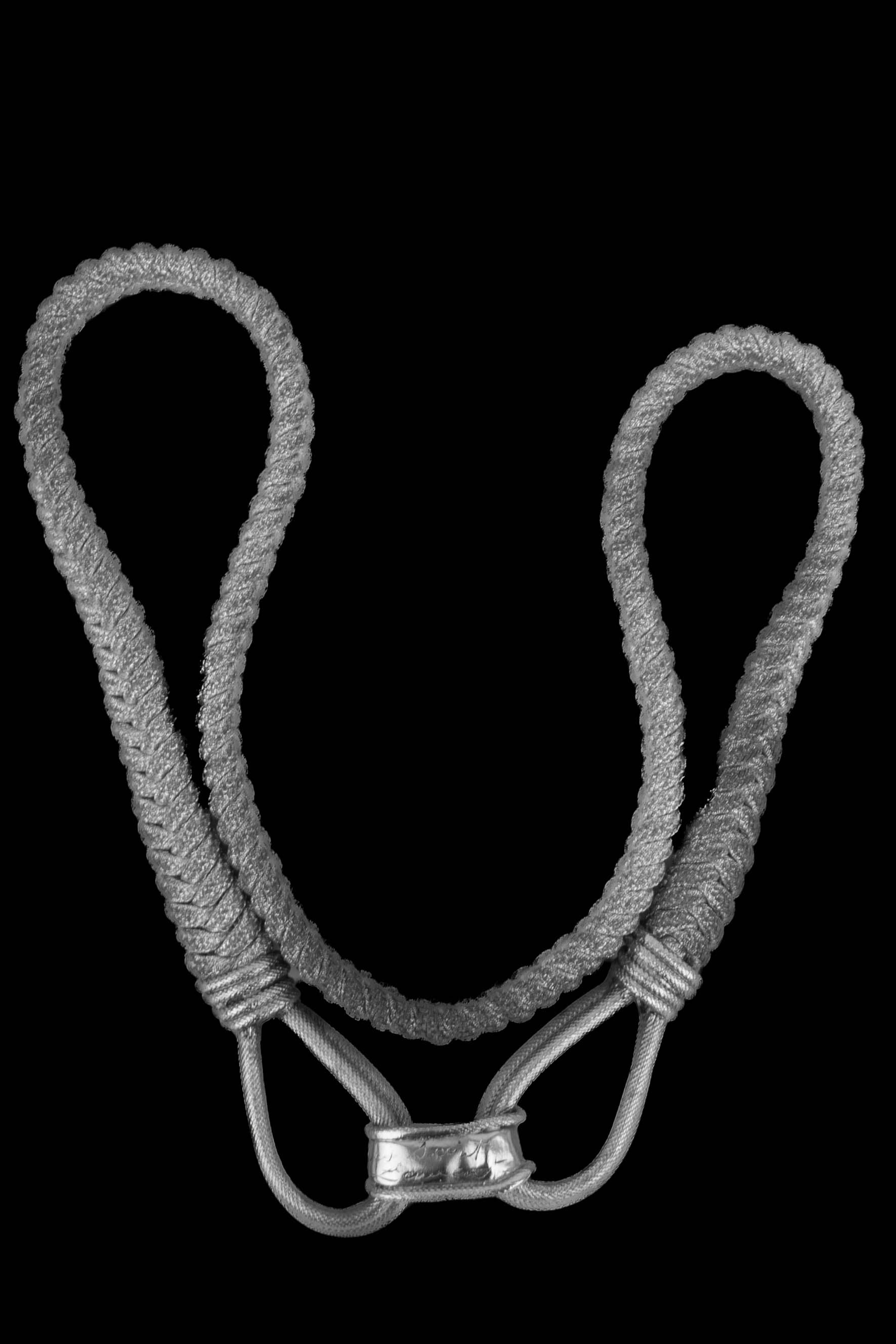 Ceinture argenté Yves Saint Laurent