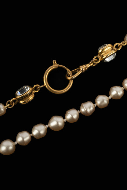 Collier pendentif Chanel 1985-1990