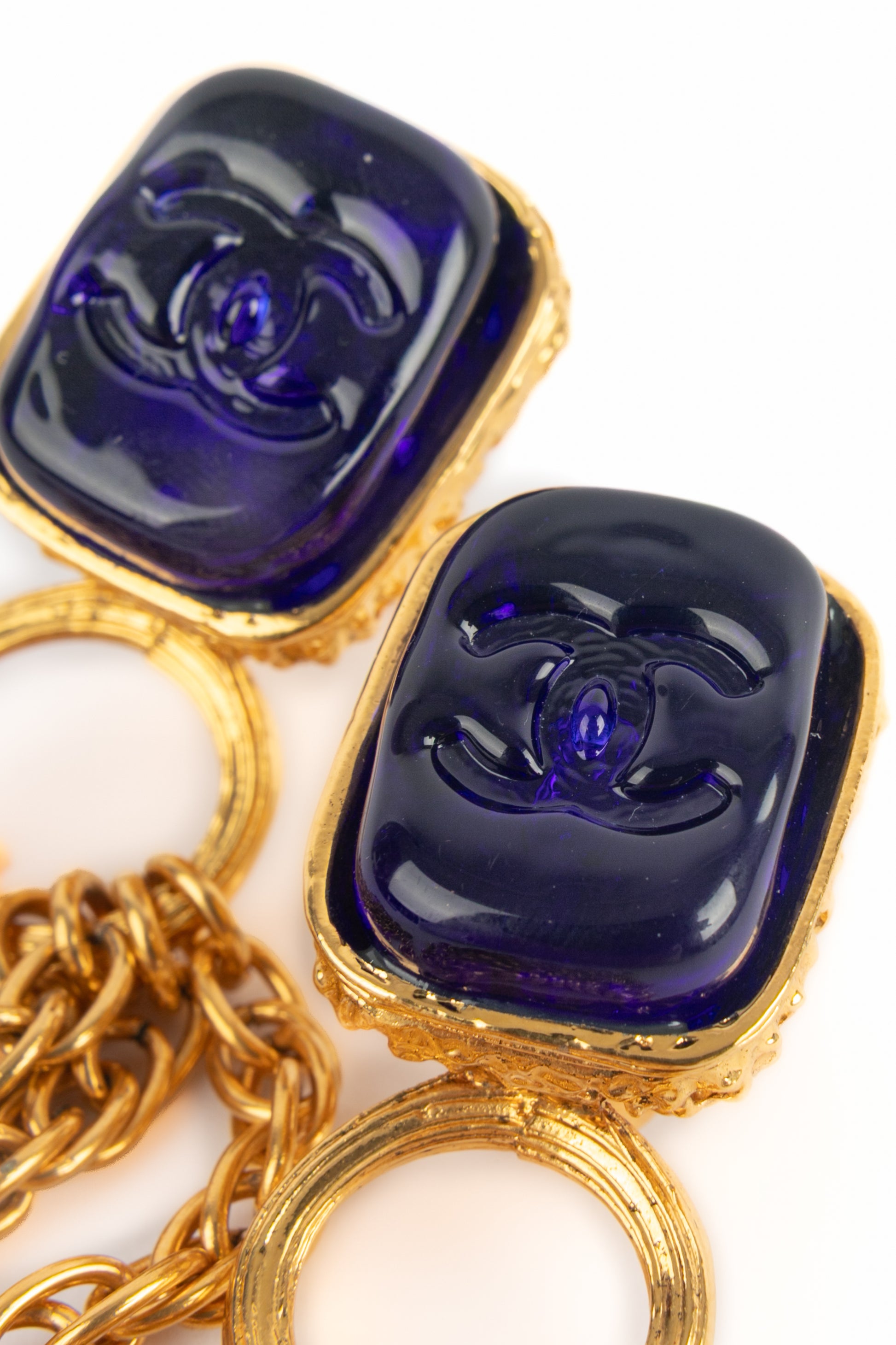 Boucles d'oreilles Chanel Hiver 1993