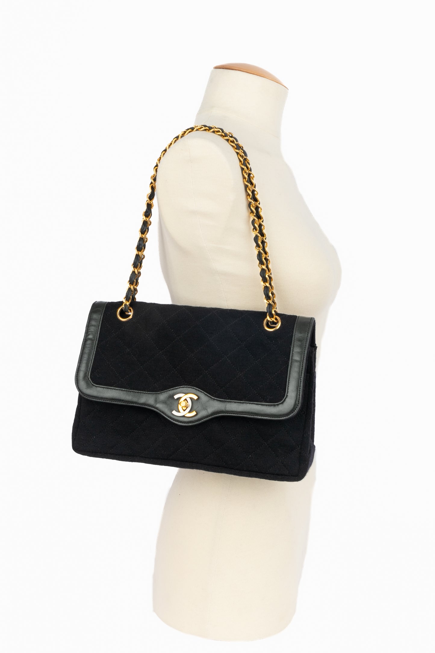 Sac en jersey Chanel 1982's