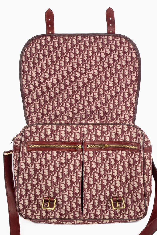 Sac Messenger Christian Dior 1980's