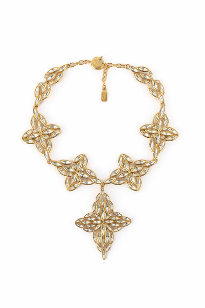 Collier strassé Yves Saint Laurent