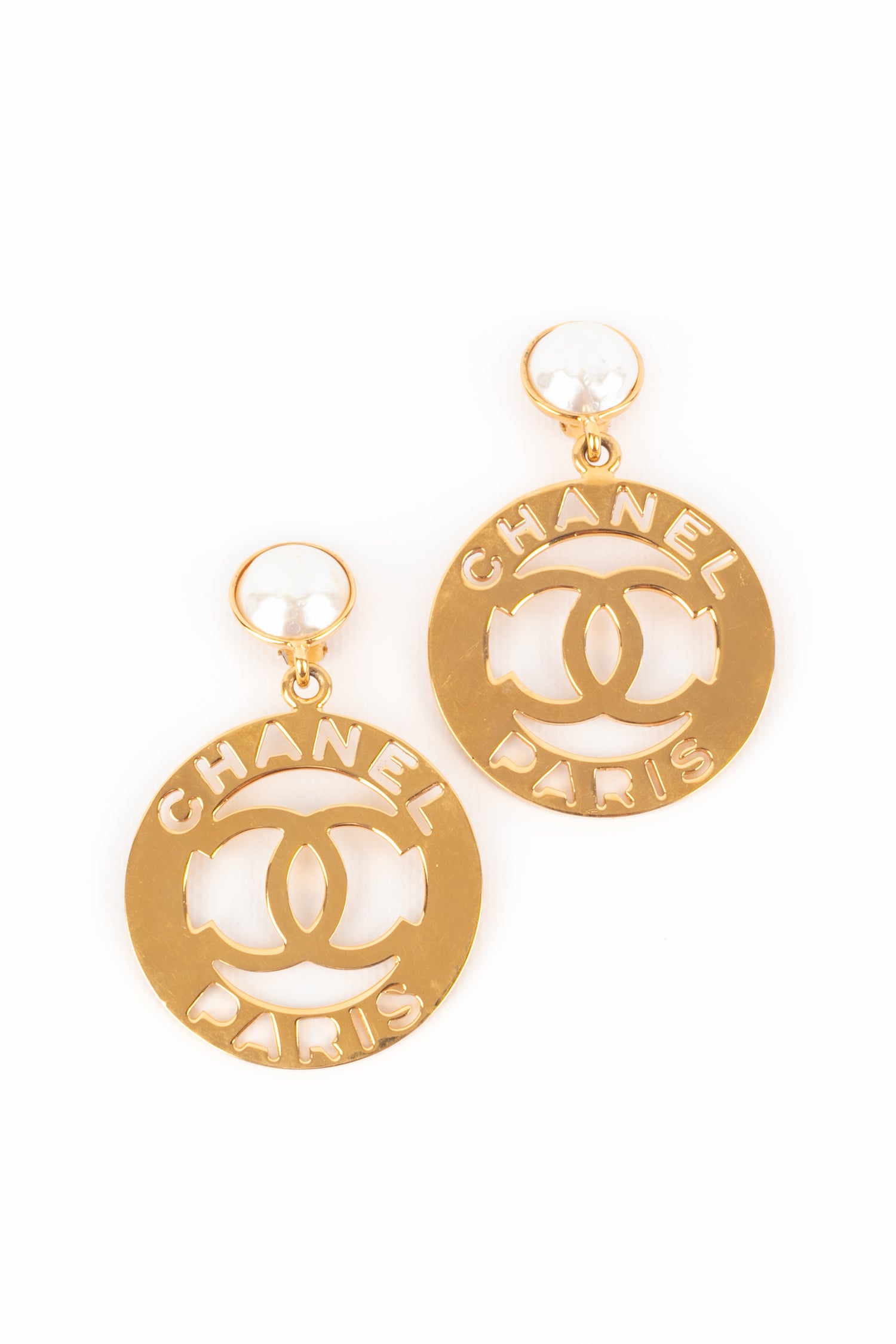 Boucles d'oreilles cc Chanel