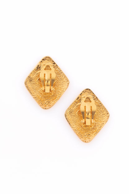 Boucles d'oreilles cc Chanel 1980's