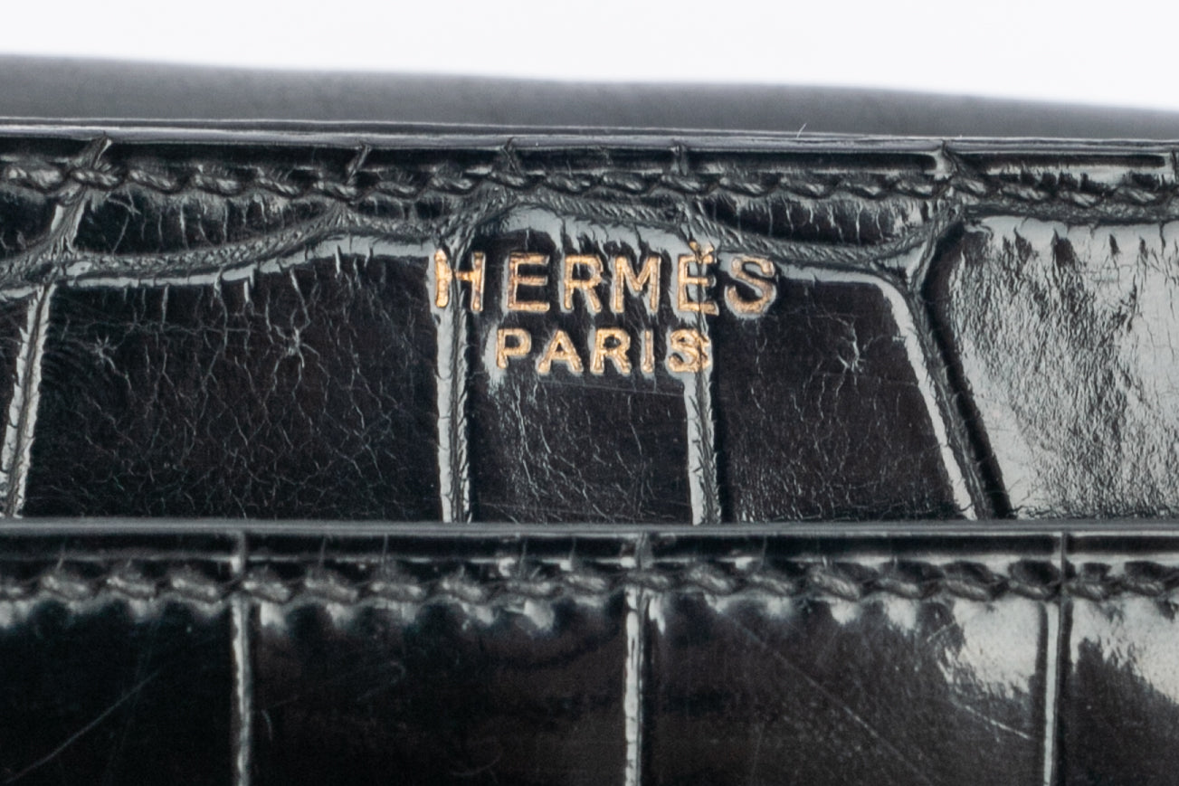Sac "Cordeau" en crocodile Hermès 