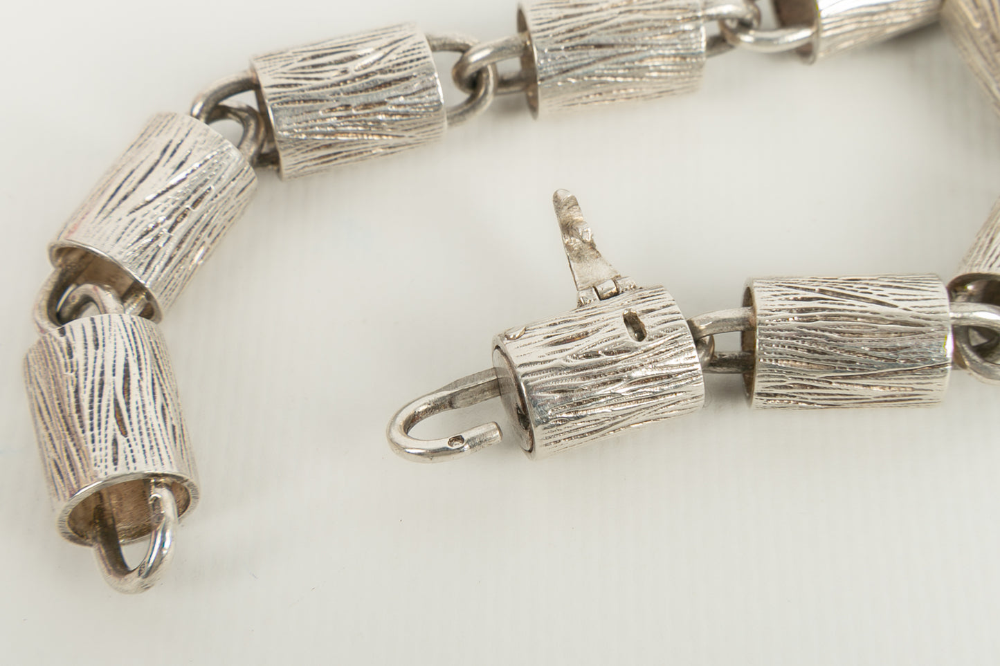 Bracelet en argent Hermès