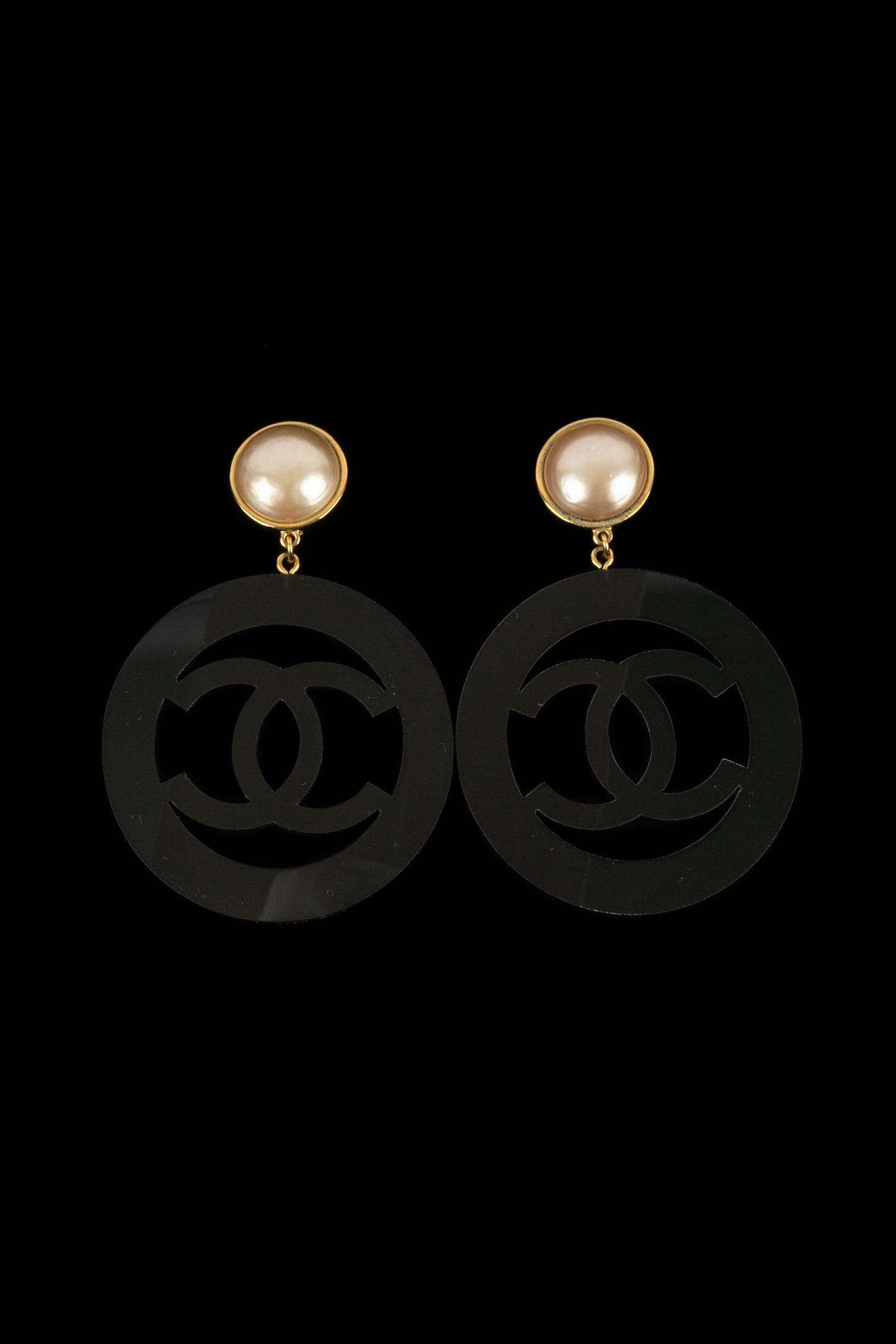 Boucles d'oreilles cc Chanel